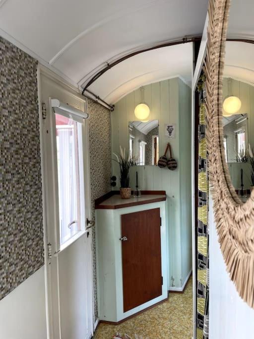 Апартаменты Fjordhytten. Rebuild Train Wagon From 1937. Оденсе Экстерьер фото